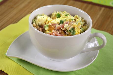 2 Minute Omelet in a mug