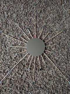 DIY-Sun Burst Mirror