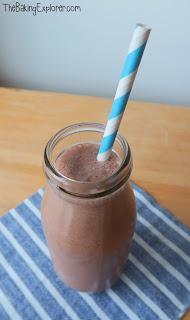 Chocolate & Peanut Butter Milkshake (Dairy Free)