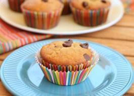 Banana Chocolate Chip Muffins (GF, Vegan)