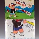 Richie Rich Inflatable Bat and Ball front view of bag and card.