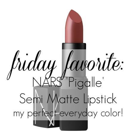 Friday Favorite: NARS Pigalle Lipstick