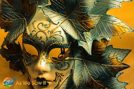 Carnival mask in Venice, Italy