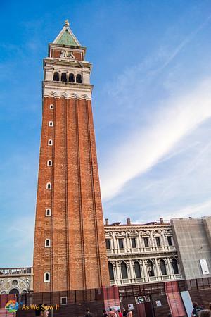 Campanile tower in St.Mark's