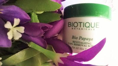 Biotique Bio Papaya Revitalizing Tan-Removal Scrub Review