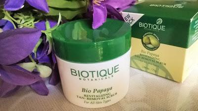Biotique Bio Papaya Revitalizing Tan-Removal Scrub Review