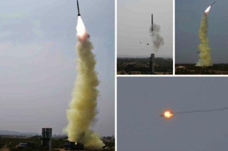 Kim Jong Un Observed and Guides AA Missile Test and Visits Tonghu’ngsan Machine Plant (Photos: Rodong Sinmun/KCNA).