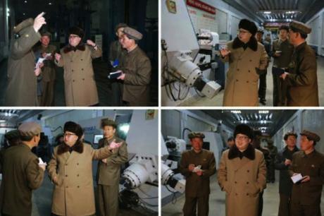Kim Jong Un Observed and Guides AA Missile Test and Visits Tonghu’ngsan Machine Plant Kim Jong Un tours the Tonghu'ngsan Machine Plant which is part of the Ryongso'ng Machine Complex (Photos: Rodong Sinmun/KCNA).