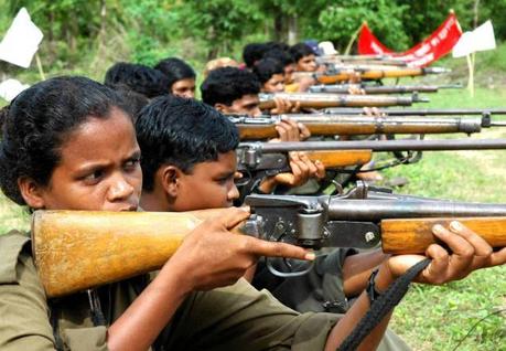 What happened was that the tribal guerrillas have become Naxalite?