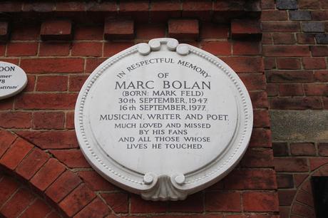 #plaque366 Marc Bolan at Golders Green