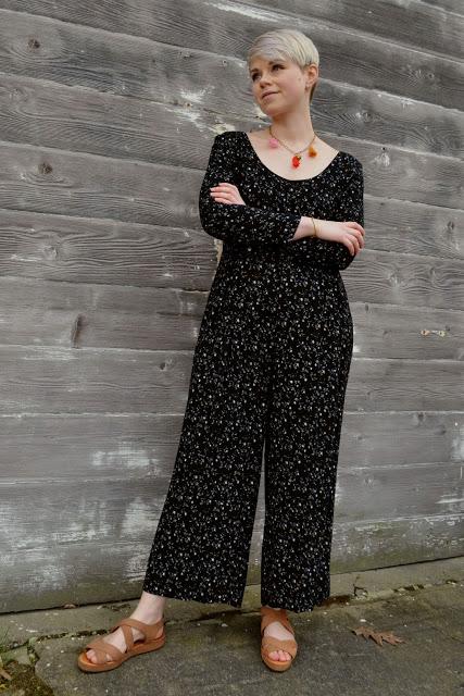 Look of the Day: Floral Jumpsuit