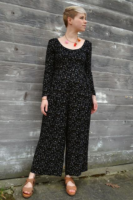 Look of the Day: Floral Jumpsuit