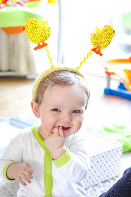 Logan at 8 and 9 Months Logan at 8 and 9 Months