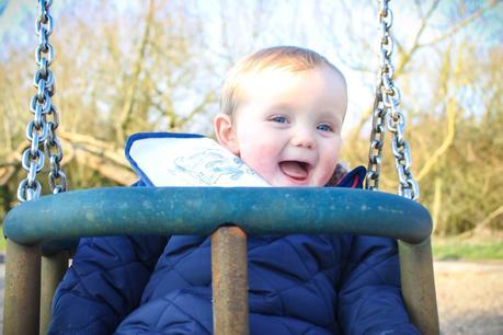 Logan at 8 and 9 Months Logan at 8 and 9 Months