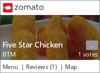 Five Star Chicken Menu, Reviews, Photos, Location and Info - Zomato