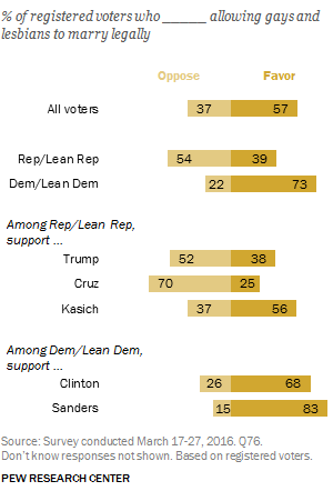 Public, Parties, And Candidate Supporters On The Issues