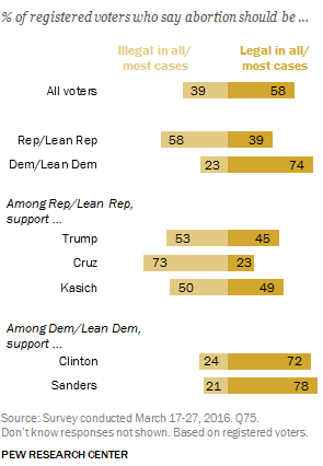 Public, Parties, And Candidate Supporters On The Issues