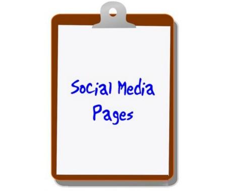 Social media pages