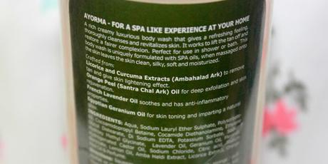 Ayorma Fairness & Anti-Tan Creme Body Wash Review