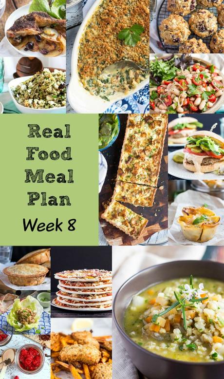 Real Food Meal Plan – Week 8 2016