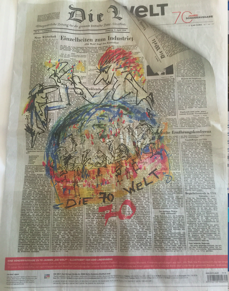 Die Welt’s anniversary edition: colorful, insightful, inspiring