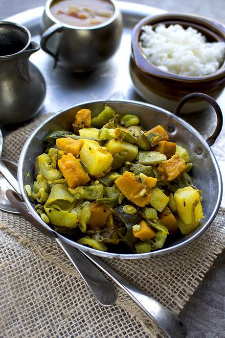 Bengali Mixed Vegetable Curry