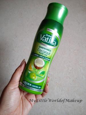 Dabur Vatika Enriched Coconut Hair Oil Review
