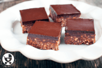 No-Bake Peanut Butter Chocolate Squares