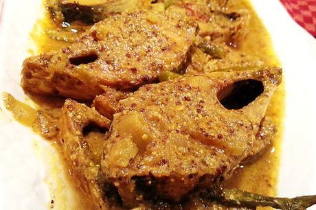 Hilsa with Mustard, one of the most famous indian dishes