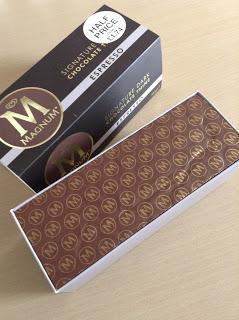 Magnum espresso dark chocolate thins 