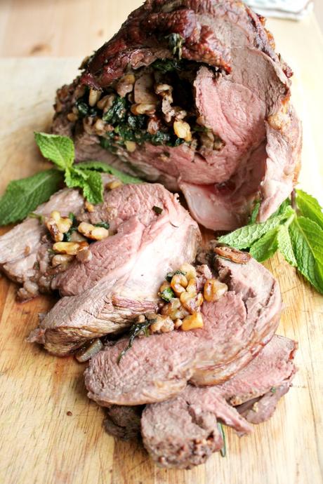 Springtime Lamb Roast with Lemon & Herb Risotto  #MySignatureDish #ad