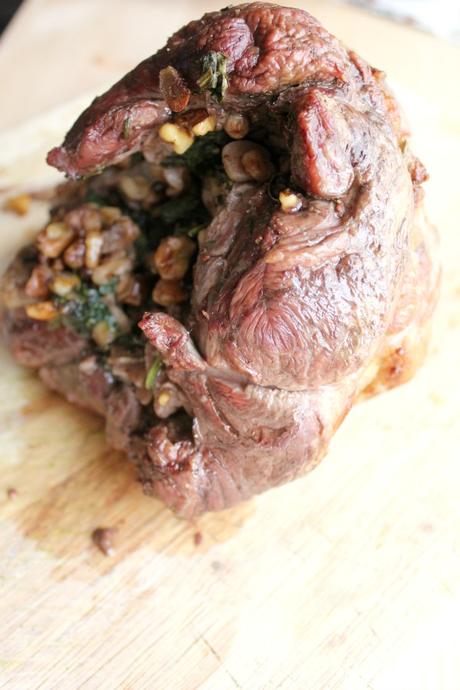 Springtime Lamb Roast with Lemon & Herb Risotto