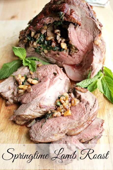 Springtime Lamb Roast with Lemon & Herb Risotto  #MySignatureDish #ad