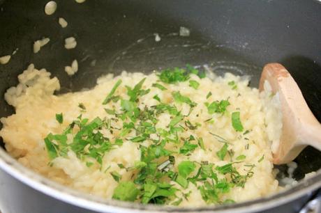 Springtime Lamb Roast with Lemon & Herb Risotto