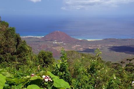 ascension island view from green mountain