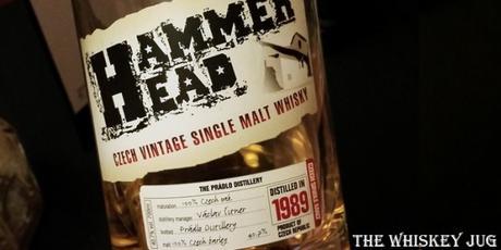 Hammer Head Whisky Label