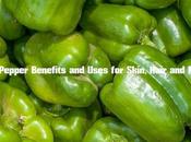 Green Pepper Benefits Uses Skin, Hair Health