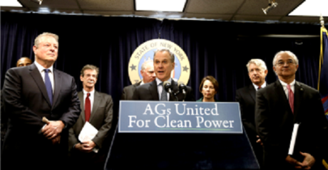 Democrat AGs prosecute climate change deniers