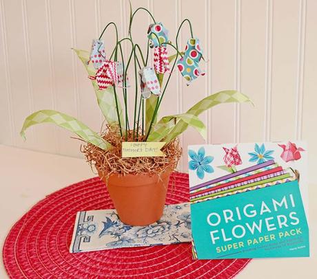 Origami Flowers Paper Kit Mother Day Gift