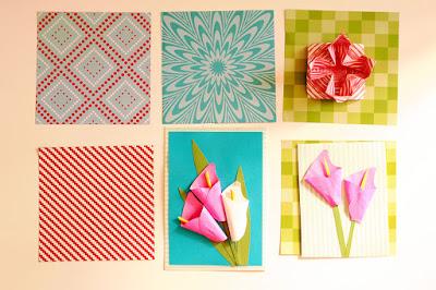 Origami Flowers Paper Kit Mother Day Gift