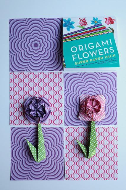 Origami Flowers Paper Kit Mother Day Gift