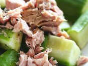 Quick Easy Lunch Tonno Tuna with Cucumbers