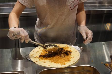 Barburrito Intu MetroCentre Mexican Food Hello Freckles Making Burrito