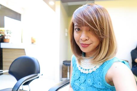 Revived my damaged hair with Keratin Treatment at Beauté Centrale