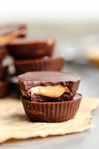 Homemade Peanut Butter Cups (Gluten Free, Refined Sugar Free + Vegan)