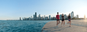 Building on Burnham: Chicago’s Plan to Invest in Parks, Waterfronts and Neighborhoods Runners Along Lake Michigan