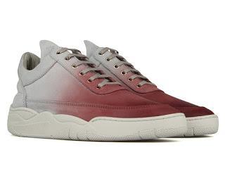 Fade To Grey: Filling Pieces Low-Top Degrade Sneakers