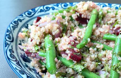 Quinoa, Green Beans & Beetroot Salad!