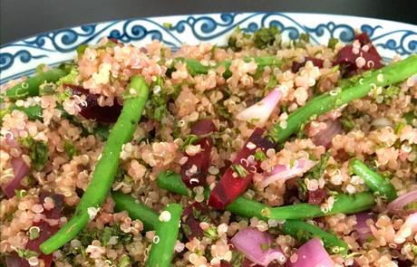 Quinoa, Green Beans & Beetroot Salad!