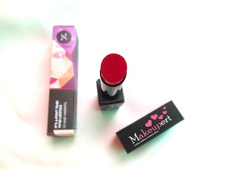 Sugar It’s A-Pout Time! Vivid Matte Lipstick – Mad Magenta // Review, Swatch, On My Lips